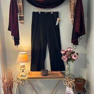 Coldwater Creek Silk Black Dress Pants Size 16